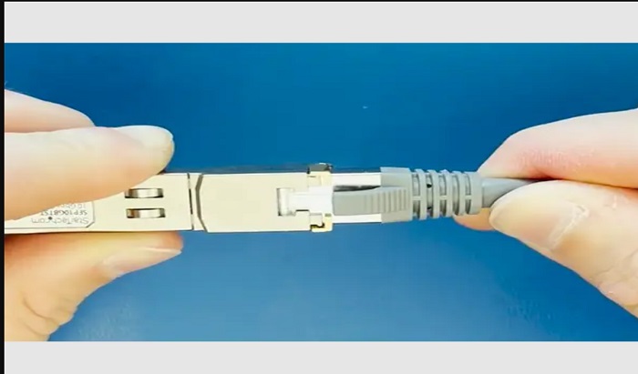 RJ-45 SFP Connection Mechanics