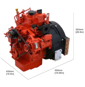 8080P-40205 5.5 KW DIESEL DC GENERATOR