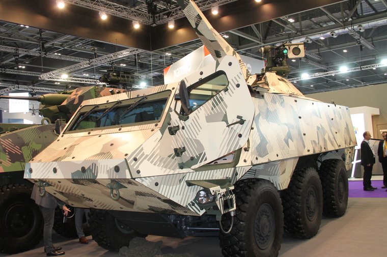 DSEI 2023: Patria adds remote weapon station to NEMO mortar turret