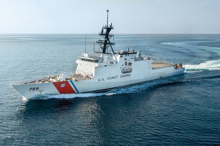Penultimate Legend-class cutter handed over to US Coast Guard