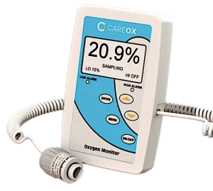 CAREOX 2000M/A/HC and Palm O2 Oxygen Analyzer/Monitor