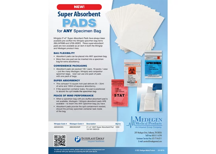 *NEW* Super Absorbent Pads