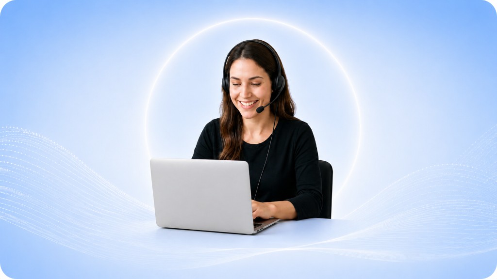 Customer success — a dedicated specialist supports exhibitors with onboarding, webinars, expert help, and check-ins